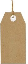 Joy!Crafts kraft tag 80x40mm 25stuks