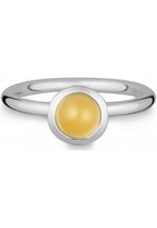 Quinn - zilveren ring met citrien - 021832611
