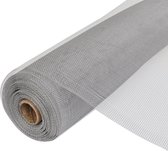 Gaas 150x1000 cm aluminium zilverkleurig