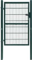 Poort dubbelstaafmat (enkel) 106x170 cm groen