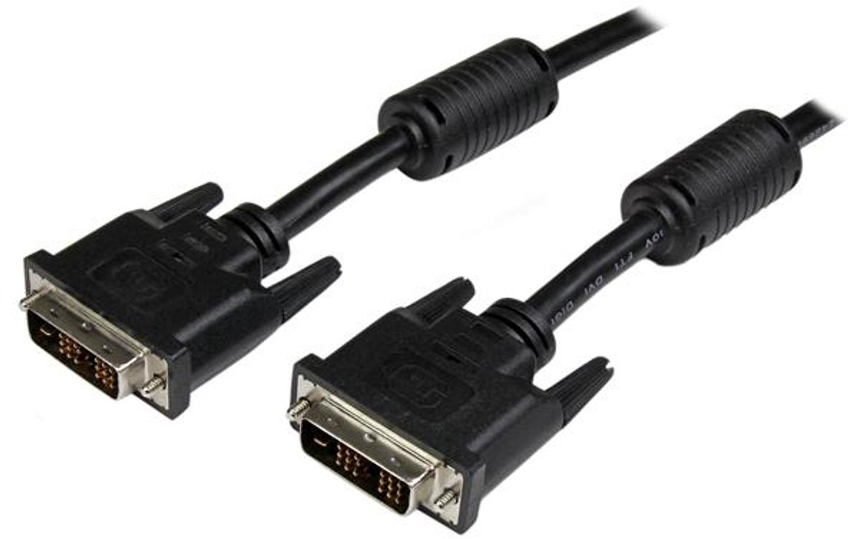 DVI-D Digital Video Cable Startech DVIDSMM5M Black 5 m