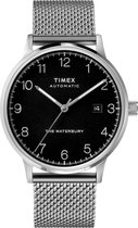 Timex Waterbury TW2T70200 Horloge - Staal - Zilverkleurig - Ø 40 mm