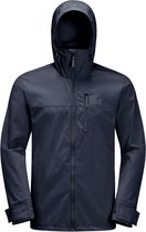 Jack Wolfskin Desert Wind Outdoorjas Heren - Night Blue - Maat L