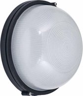 LED Tuinverlichting - Buitenlamp - Lagoon - Wand - Aluminium Mat Zwart - E27 - Rond - BES LED