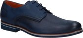 Van Lier Heren Veterschoenen - Blauw - Maat 41