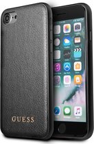 Guess Iridescent Back Case - Geschikt voor Apple iPhone 7 (4.7") - Zwart