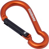 Munkees Karabijnhaak 6 X 60 Mm Oranje 2 Stuks