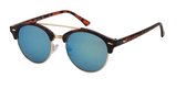 Kost Zonnebril Dames Wayfarer Zwart/panter/blauw (20-158)