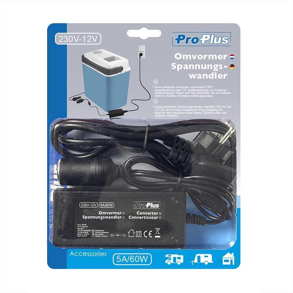 Convertisseur kwmobile 230V vers 12V - Adaptateur AC vers DC - Prise  adaptateur 230