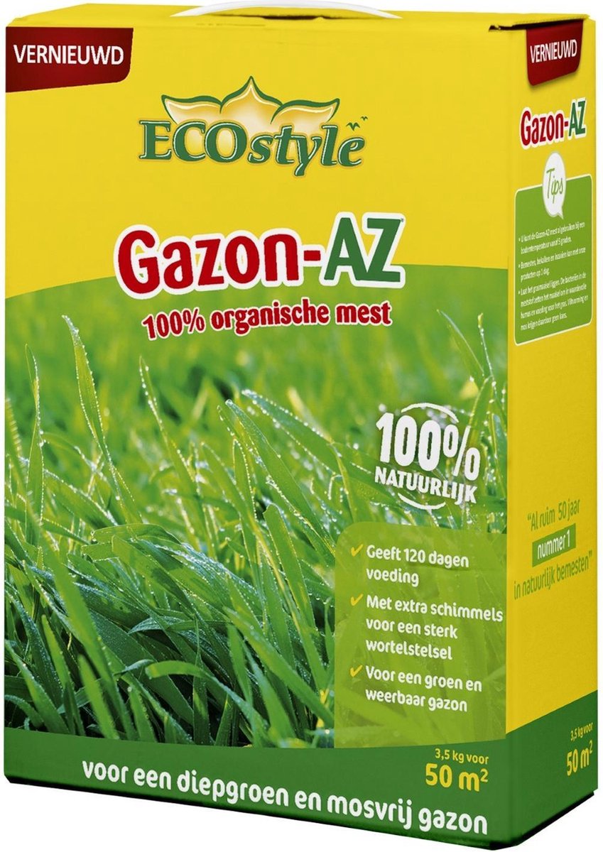Ecostyle Gazon-Az - Gazonmeststoffen - 3.5 kg