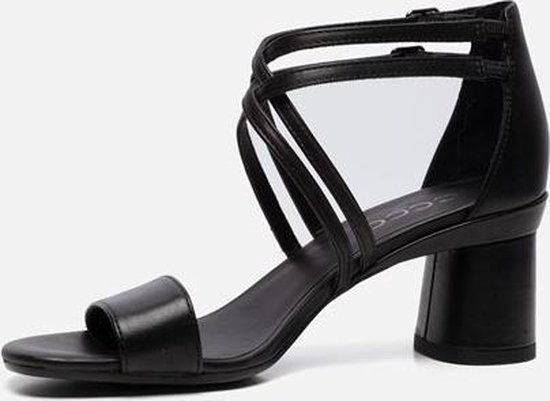Ecco Elevate 65 sandalen met hak zwart - Maat 40 | bol.com