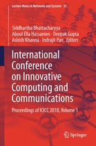 Lecture Notes in Networks and Systems 55 - International Conference on Innovative Computing and Communications