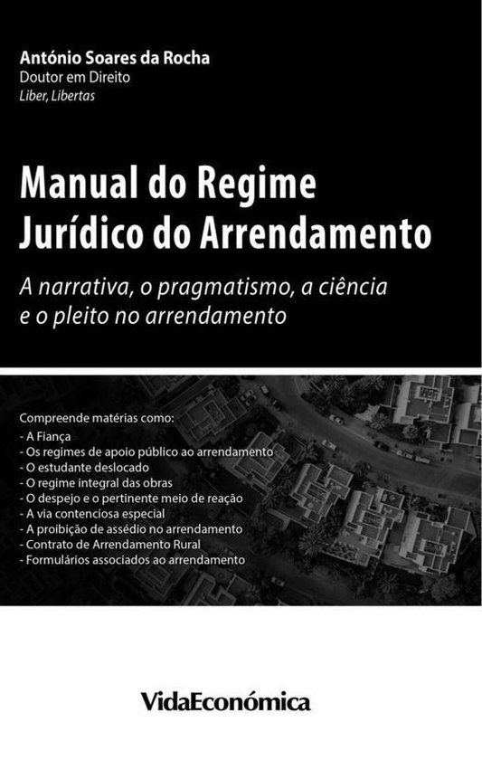 Manual do Regime Jurídico do Arrendamento - cover
