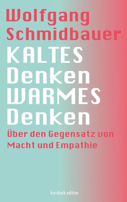KALTES Denken, WARMES Denken - cover