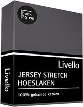 Livello Hoeslaken Jersey Dark Grey 90x220
