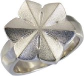 AuBor ®. Zilveren Sneeuwvlok ring - 20.5mm