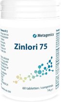 Metagenics Zinlori 75 - 60 Tabletten -Voedingssupplement