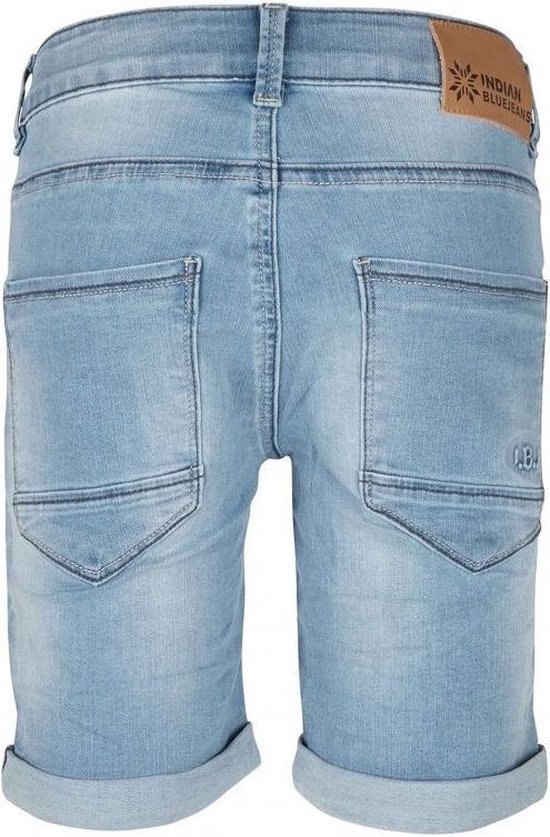 Indian Blue Jeans Jongens korte broeken Indian Blue Jeans BLUE ANDY SHORT  denim 104 | bol.com
