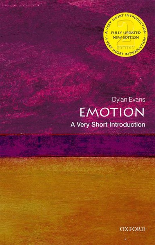 Very Short Introductions - Emotion - cover