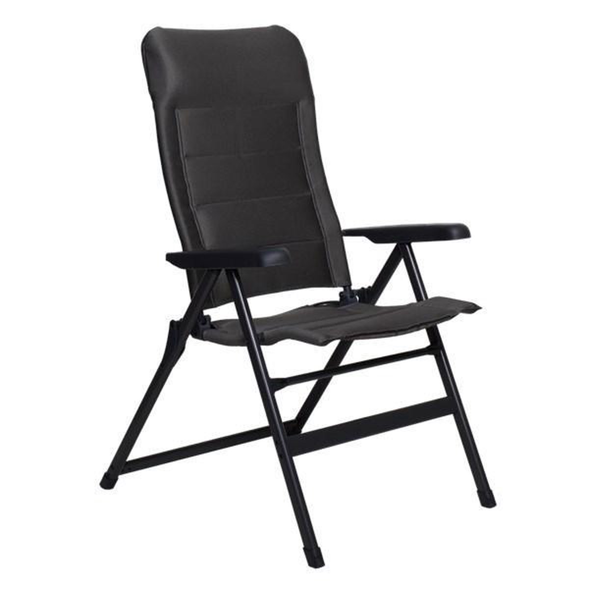 bol.com | Travellife Barletta Comfort Stoel - Antraciet / Donkergrijs