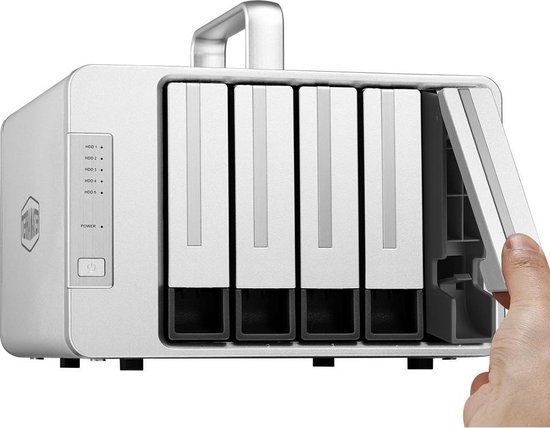 TerraMaster D5-Thunderbolt 3 - NAS-server - 5 bays - 3.5" - 2.5" - zwart van TerraMaster — afbeelding 5