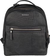 BURKELY Croco Cody Backpack Rugzak - Zwart