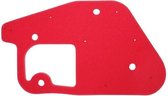 schuim luchtfilter aanpasbare scoot mbk 50 booster, stunt / yamaha 50 bws, slider (rood) -artein-
