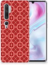 Xiaomi Mi Note 10 Pro TPU bumper Batik Red