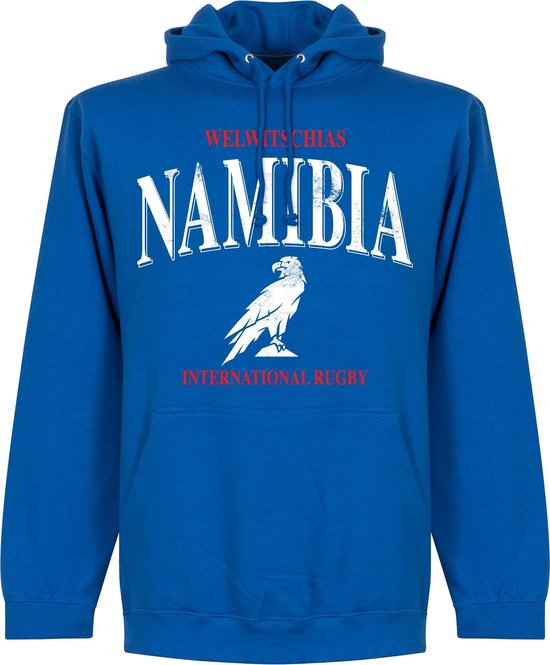 Namibië Rugby Hoodie - Blauw - L