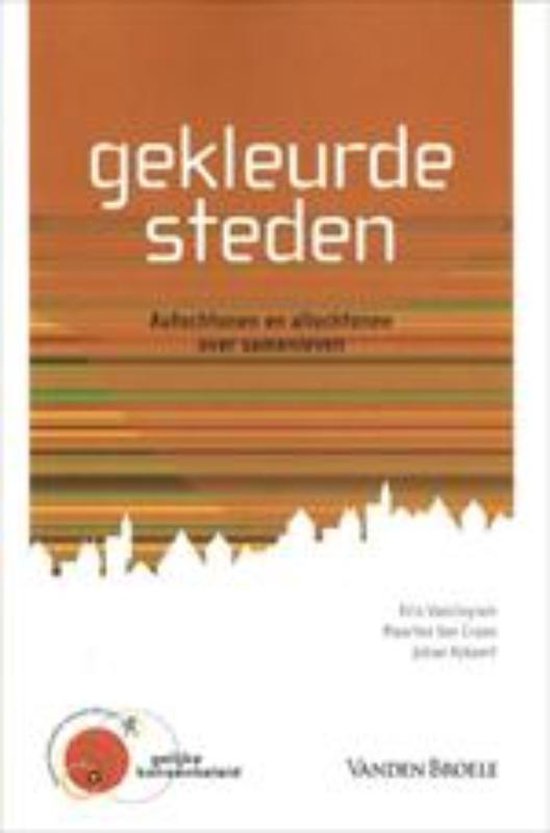 Cover van het boek 'Gekleurde steden / druk 1' van K. Vancluysen en M. van Craen
