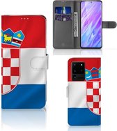 Bookstyle Case Flip Case Geschikt voor Samsung Galaxy S20 Ultra Hoesje Kroatië