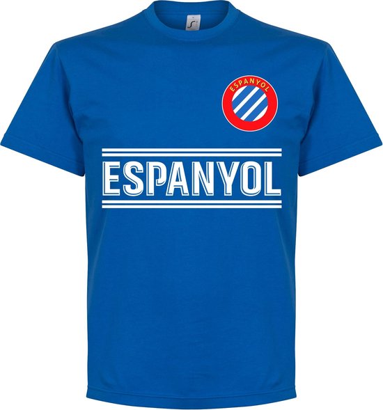 Espanyol Team T-Shirt - Blauw - XXXXL