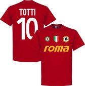 AS Roma Totti 10 Team T-Shirt - Rood - XXL