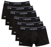 Lacoste 6-pack boxershorts - zwart