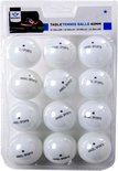 Angel Sports Tafeltennisballen 1 Ster - 12 Stuks - Wit