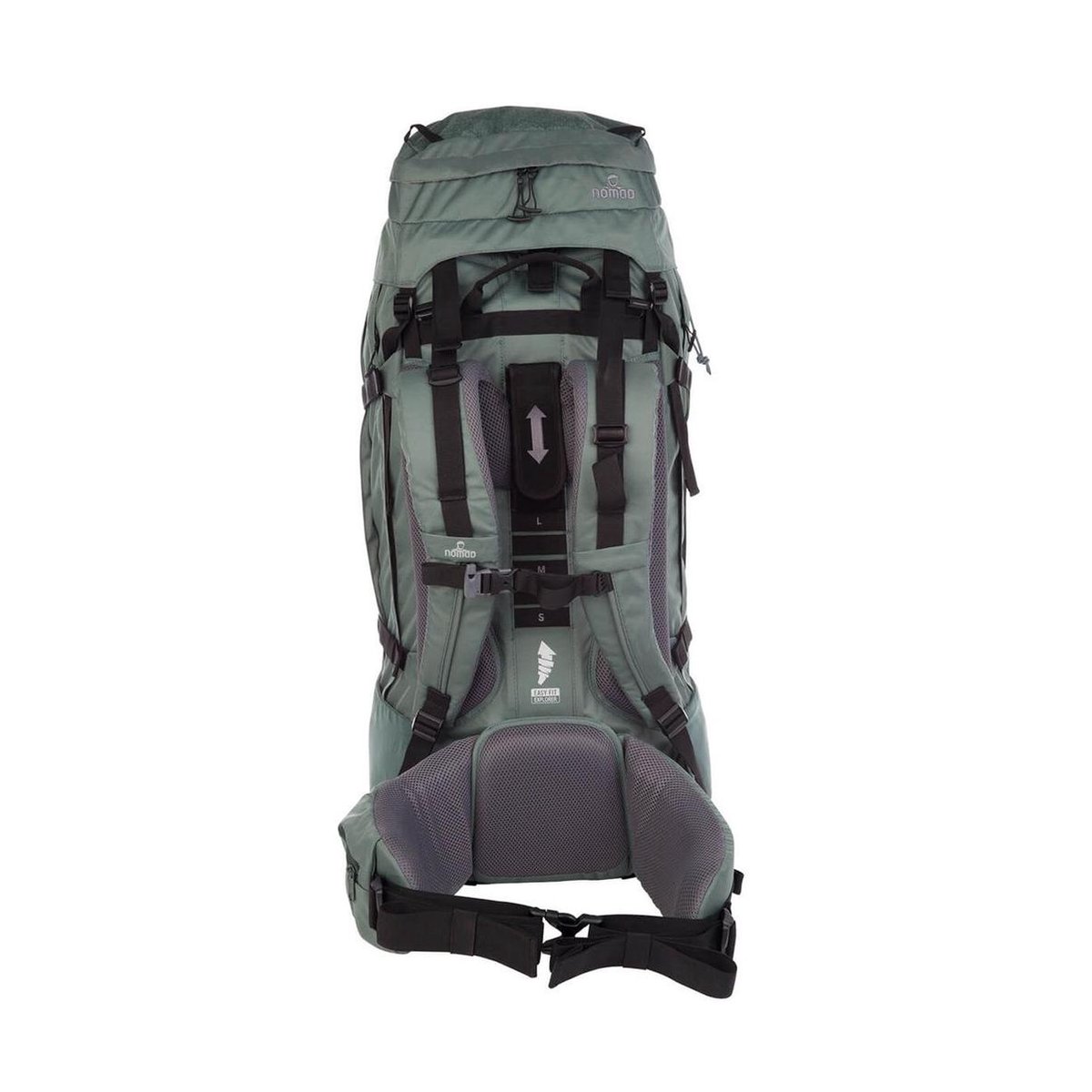 bol.com | NOMAD Karoo - Backpack - 70 L - Verde