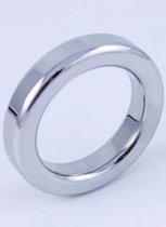 Mr. Gaunt | Stainless Steel Cock Ring - Thickness 10 mm. Heigth 15 mm. Ø 45 mm.