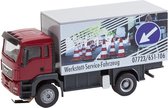 Faller - Vrachtwagen MAN TGS Werkstattservicewagen (HERPA/RIETZE) - modelbouwsets, hobbybouwspeelgoed voor kinderen, modelverf en accessoires