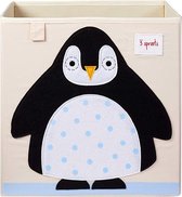 3 Sprouts - Storage Box - Black Penguin