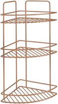 Bol.com Metaltex - Doucherek - hoek - 3-laags - koperkleurig aanbieding