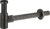 Ben Design Wastafelsifon - 35-40 cm - Geborsteld Zwart
