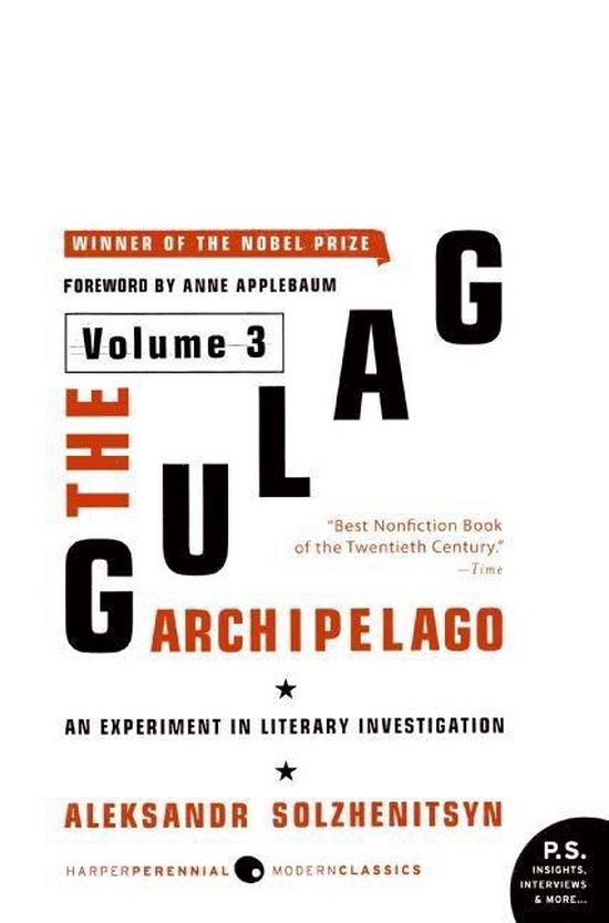 The Gulag Archipelago, 1918-1956 - cover