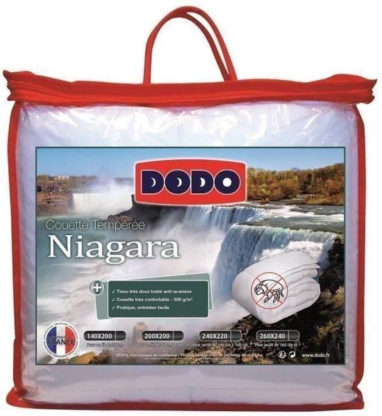 Warm dekbed - cocooning en antimijt wit Dodo | La Redoute