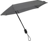 STORMini parapluie tempête pliant gris 100 cm - Mini parapluie tempête