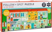 Huis puzzel - Zoek en vind - 10st | Petit Collage