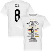 Duitsland Road To Victory Özil T-Shirt - M