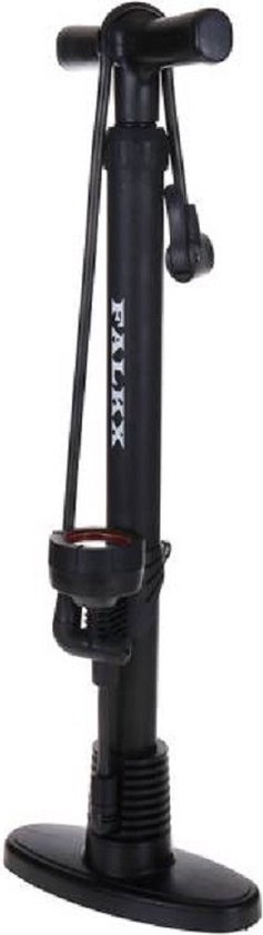 Luxe fietspomp inclusief manometer - max 11 bar | bol