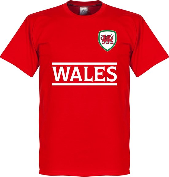 Wales Team T-Shirt - Rood - XXXL
