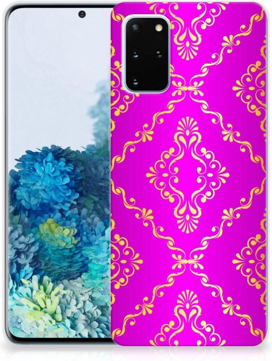 Siliconen Hoesje Samsung Galaxy S20 Plus Barok Roze