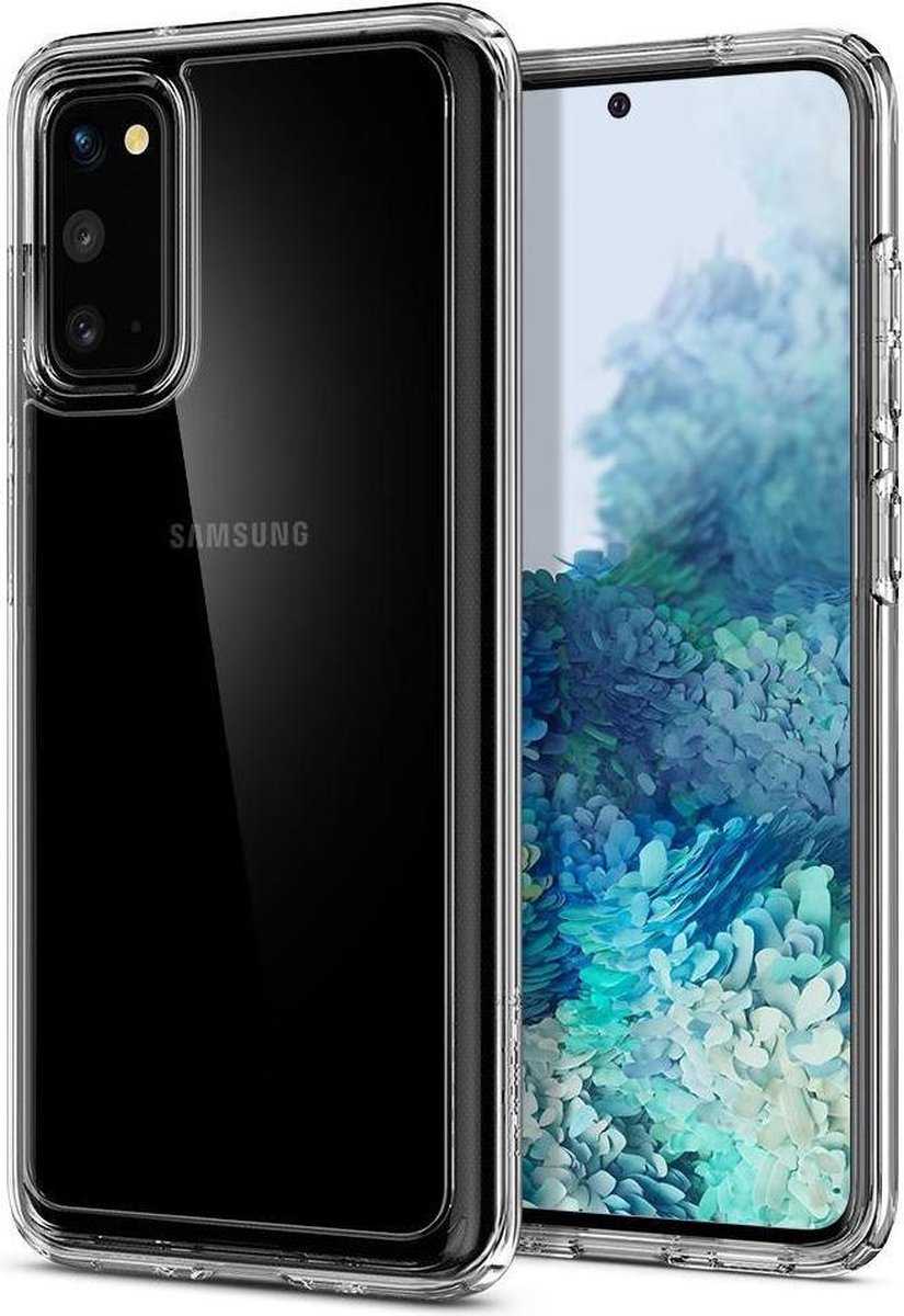 Spigen Ultra Hybrid Samsung Galaxy S20 Hoesje Zwart